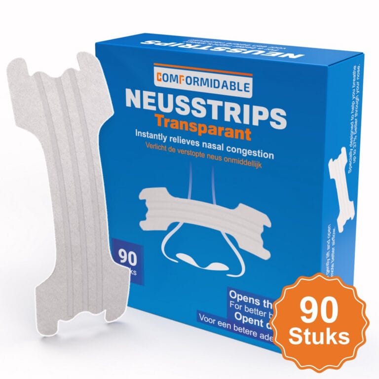 Neusstrips Transparant - Comformidable