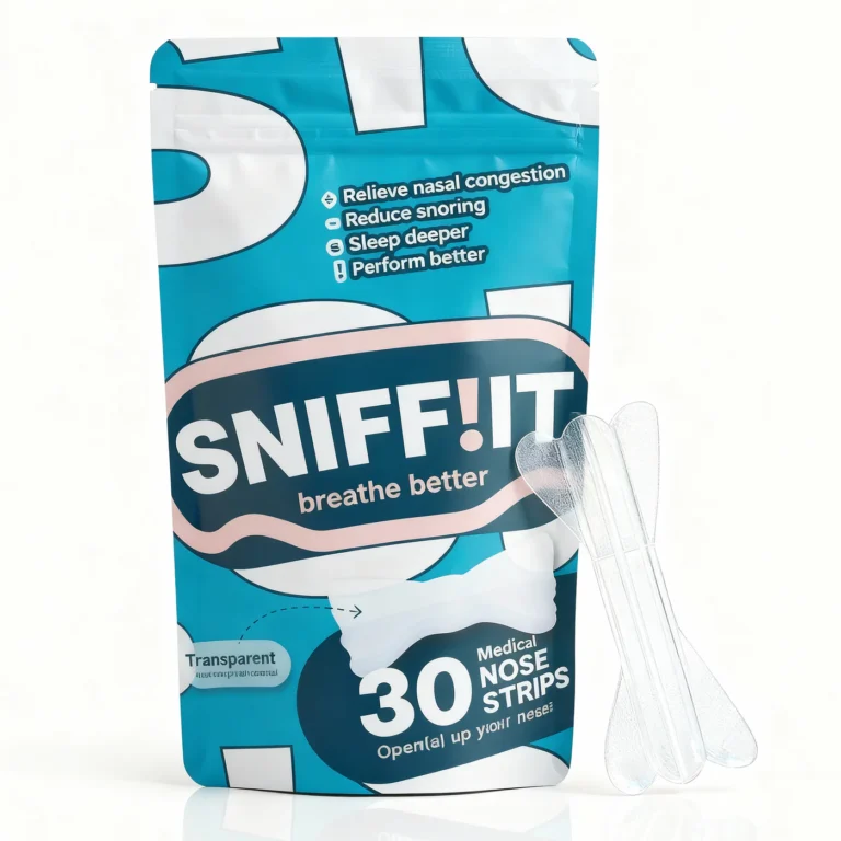 Sniffit Transparant neusstrips